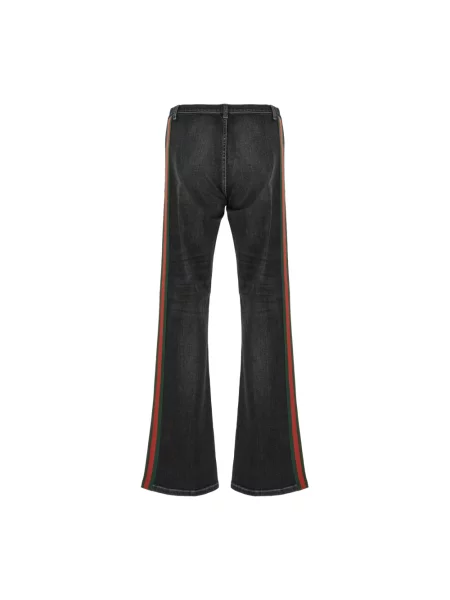 Jeansy Gucci z paskiem czarne