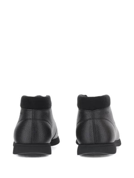 Botine Boss din piele negru