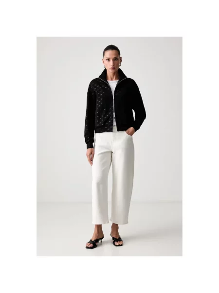 Bluza rozpinana Armani Exchange czarna