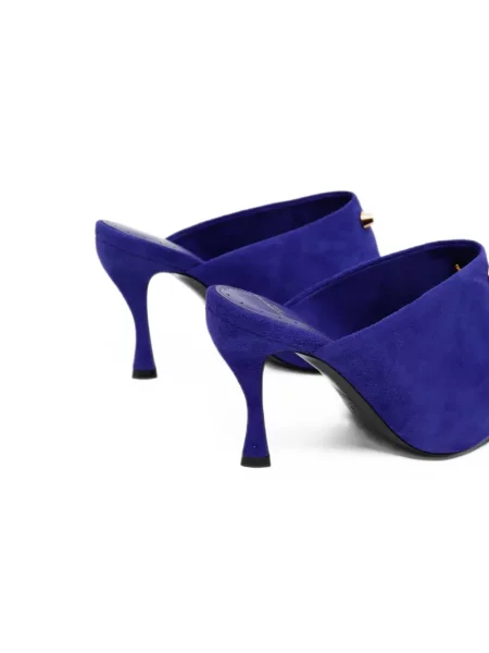Papuci tip mules Balenciaga violet