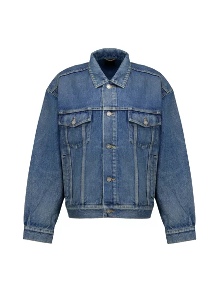 Kurtka jeansowa Saint Laurent niebieska