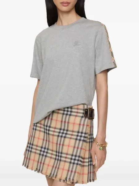 Καρό μπλούζα Burberry γκρι