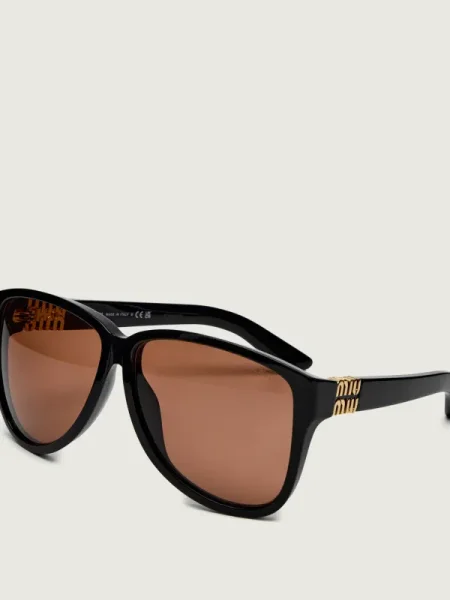 MIU MIU Ochelari de soare MU negru