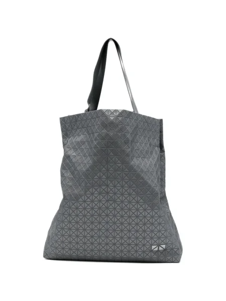 Geantă Bao Bao Issey Miyake cu imprimeu geometric gri