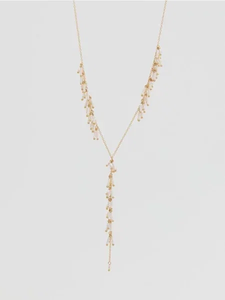 Ожерелье Reserved белое