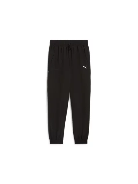 Bojówki z tkaniny OPEN ROAD PUMA Black czarne