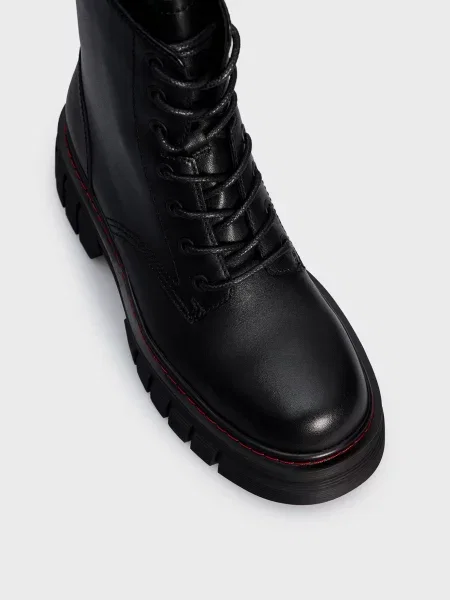 Кожаные ботинки Prpy черные