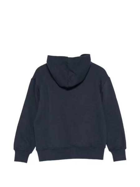 Bluza z kapturem dziecięca Msgm niebieska