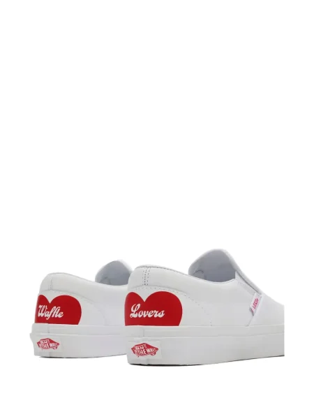 Sneakerși Vans clasici alb
