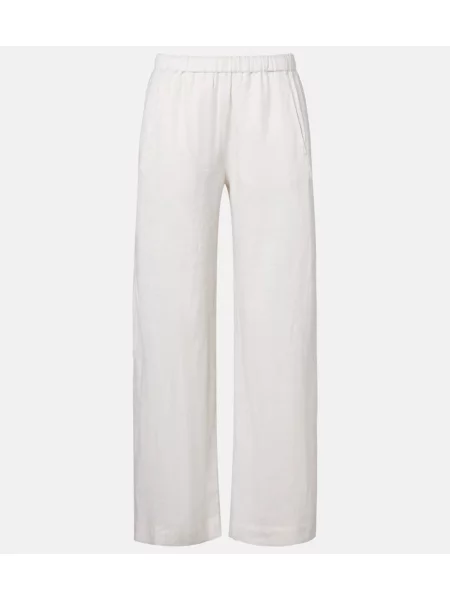 Pantaloni Velvet de in alb
