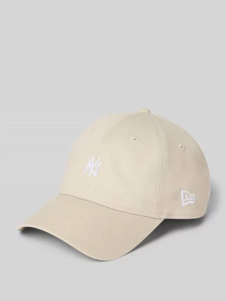 Czapka z daszkiem New Era z kamieniami beżowa
