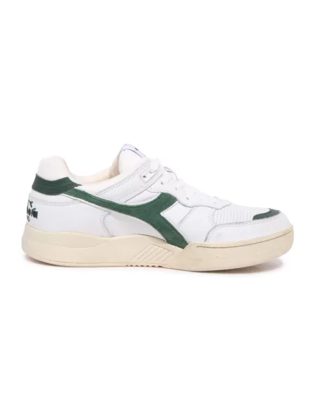 Buty do tenisa Diadora skórzane do tenisa białe