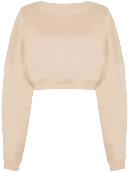 Haftowana bluza Saint Laurent o krotszym kroju