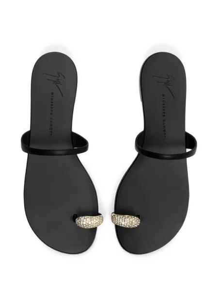 Inel Giuseppe Zanotti fără toc negru