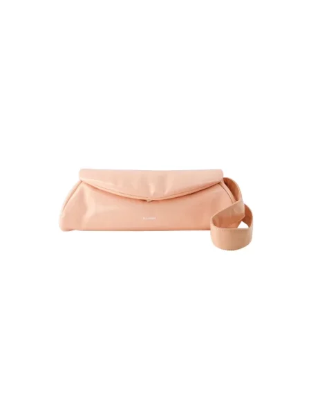 Torebka Jil Sander skórzana różowa