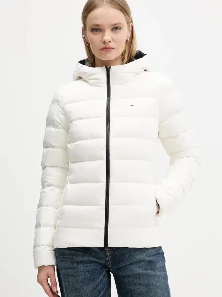 Tommy Jeans kurtka puchowa zimowa biały