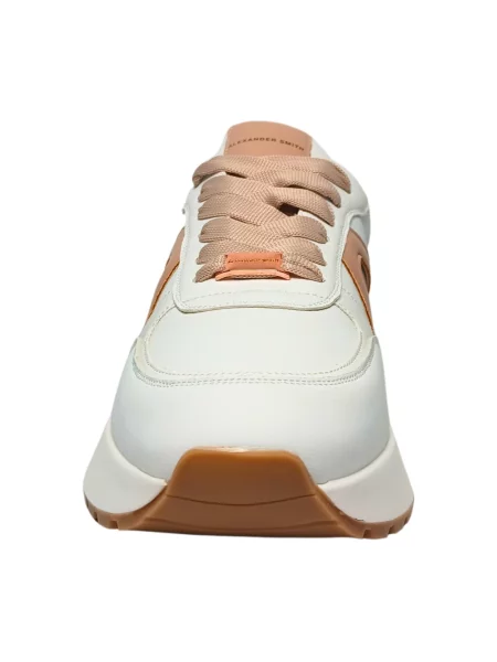 Sneakersy Alexander Smith białe