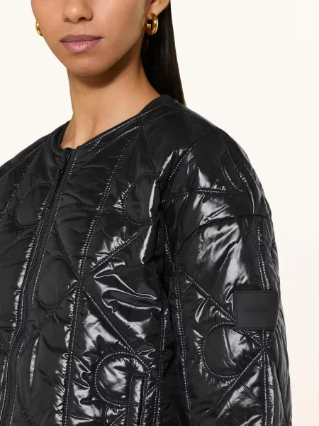 Calvin Klein Jeans Oboustranná Prošívaná Bunda S Izolací Dupont™ Sorona® černá