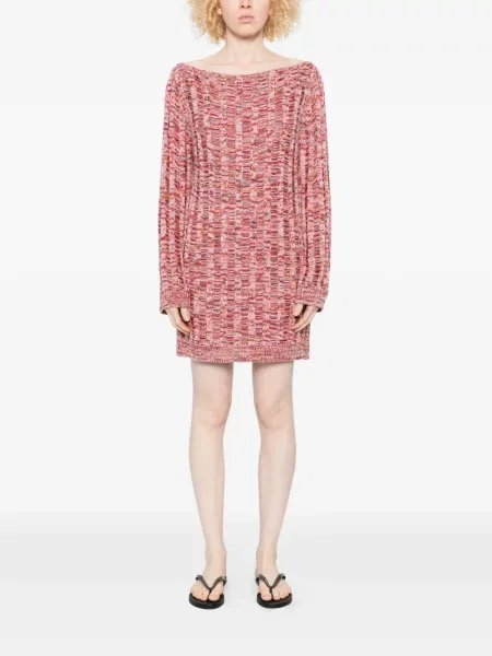 Sukienka mini Missoni różowa