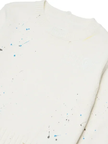 Sweter dziecięcy Mm6 Maison Margiela biały