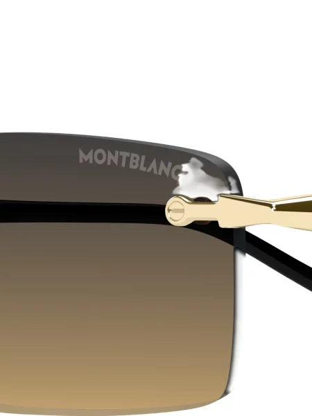 Ochelari de soare Montblanc auriu