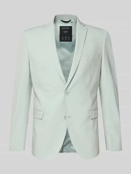 Marynarka garniturowa w kroju regular fit z dodatkiem S.oliver Black Label