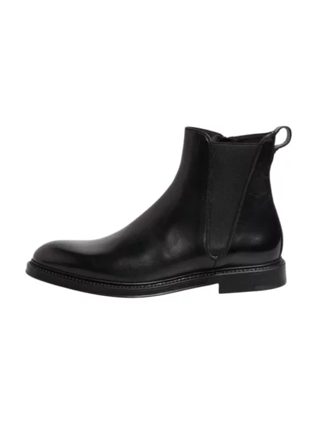 Sztyblety Dolce And Gabbana skórzane czarne