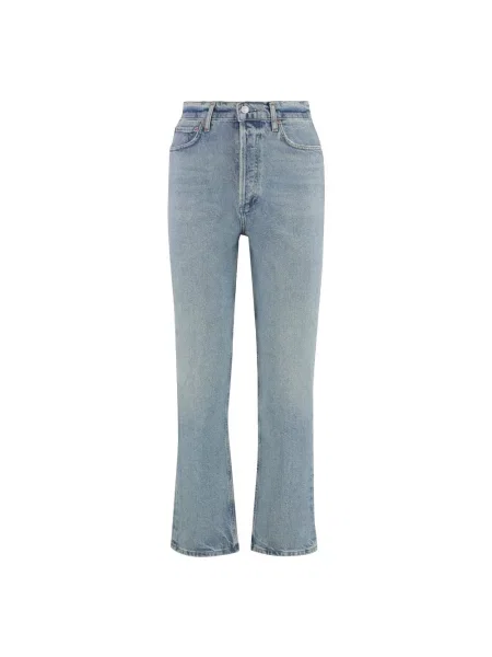 Jeansy Agolde niebieskie