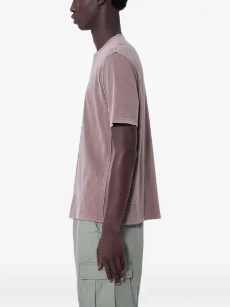 Tricou Achm din jerseu cu autograf maro