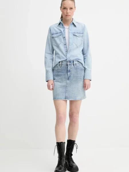 Джинсова сорочка G-Star regular класичний комір