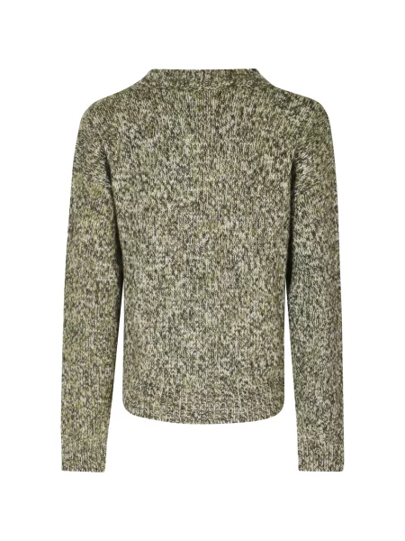 Cardigan Tela tricotate cu decolteu în V verde