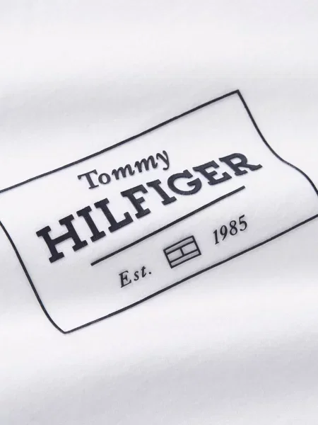 Футболка Tommy Hilfiger з принтом біла