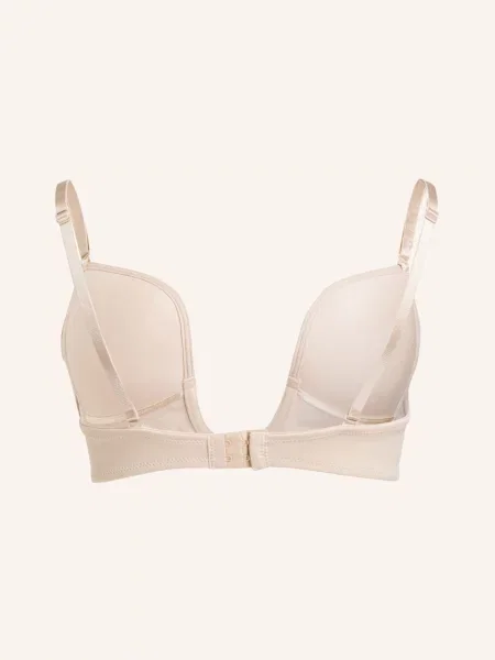 Magic Bodyfashion Vyztužená Podprsenka Deep-V-Bra nude
