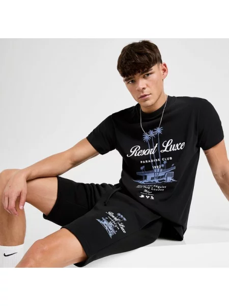 Mckenzie Szorty Resort Flc Sht Blk-Blk czarne
