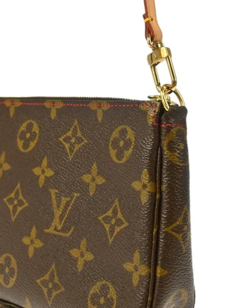 Kabelka Louis Vuitton Pre-owned hnědá