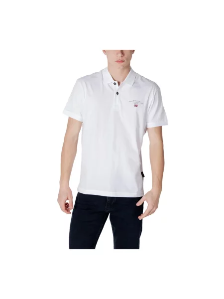 Koszulka polo Napapijri biała