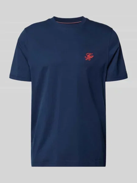 Tommy Hilfiger T-shirt basic SUMMER granatowa