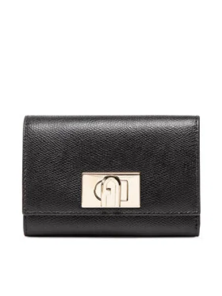FURLA Portofel ARES auriu negru