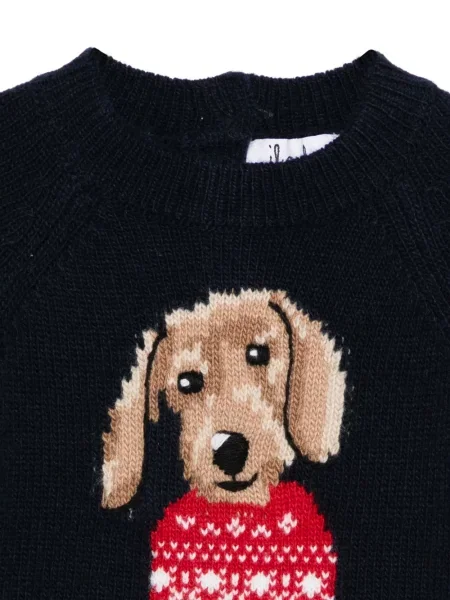 Sweter dziecięcy Il Gufo niebieski