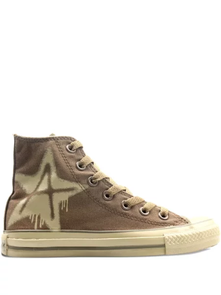 Květinové tenisky Converse Chuck Taylor All Star s třásněmi bílé