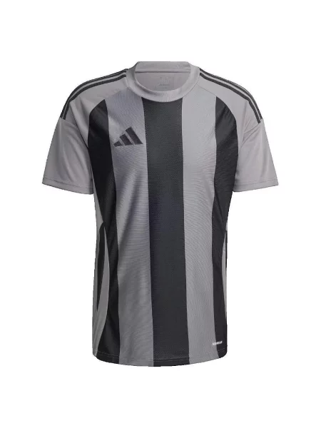 Csíkos póló Adidas fekete