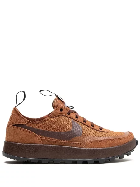 Sneakerși Nike maro
