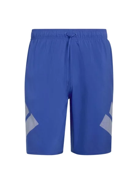 ADIDAS SPORTSWEAR Šortky Big Bars modrá bílá