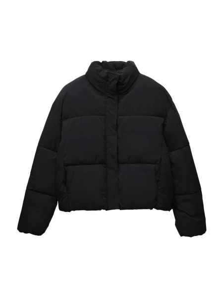 Pull&Bear Geacă de iarnă negru