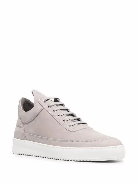 Iš natūralios odos sportbačiai Filling Pieces pilka