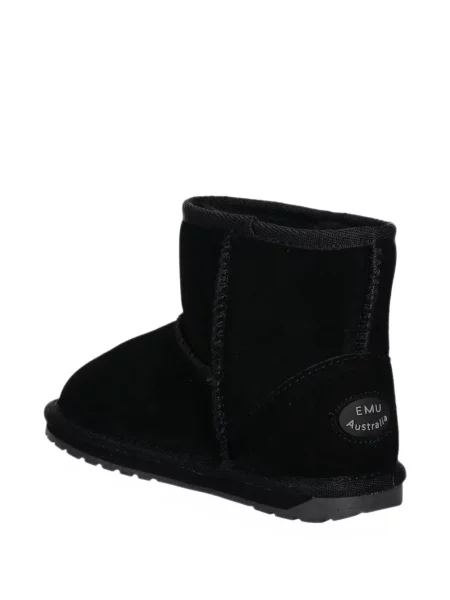 Buty do kostki dziecięce Emu Australia czarne