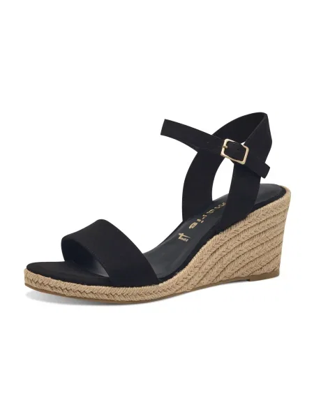 Espadrilky Tamaris čierna