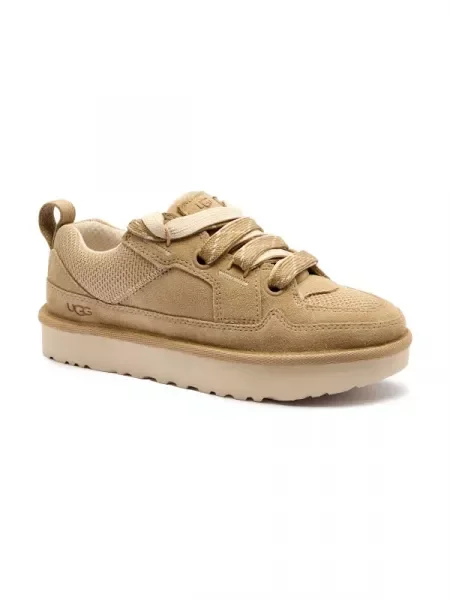 UGG De piele sneakers LO LOWMEL Highland bej