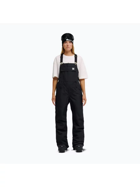 Pantaloni de snowboard pentru femei DC Valiant Bib Pt black negru