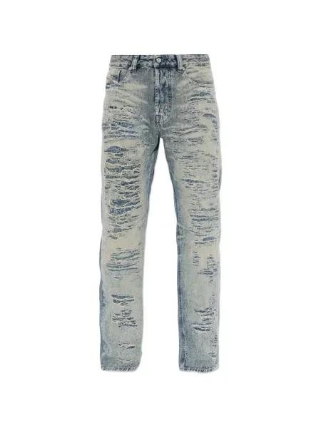 Blugi cu picior larg Diesel albastru
